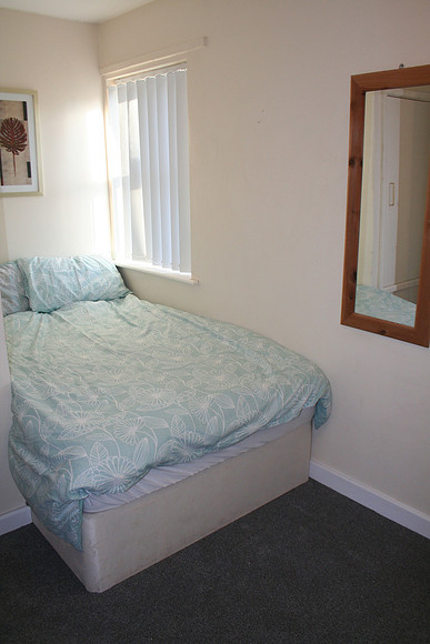 Room 4. £85 inclusive of all bills. Double bed and plenty of storage.